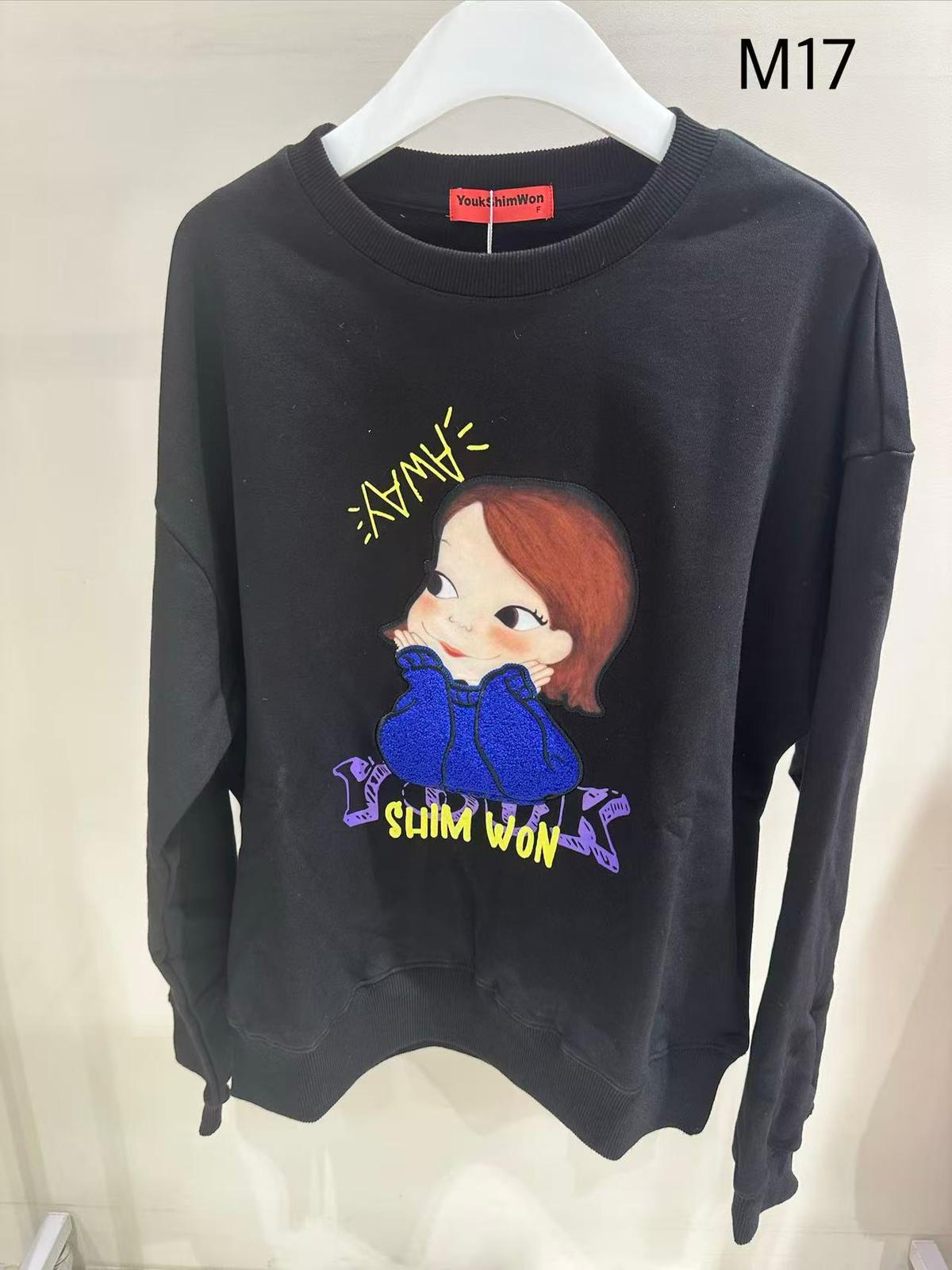 30/10截🌸‼️數量有限‼️售完即止‼️YOUKSHIMWON 陸心媛專門店/免稅店‼️YOUKSHIMWON 陸心媛10月半價款又嚟啦‼️ 最抵買系列🈹💕2025年最新款長袖衛衣💕M16-M21 | 預訂約3-4星期