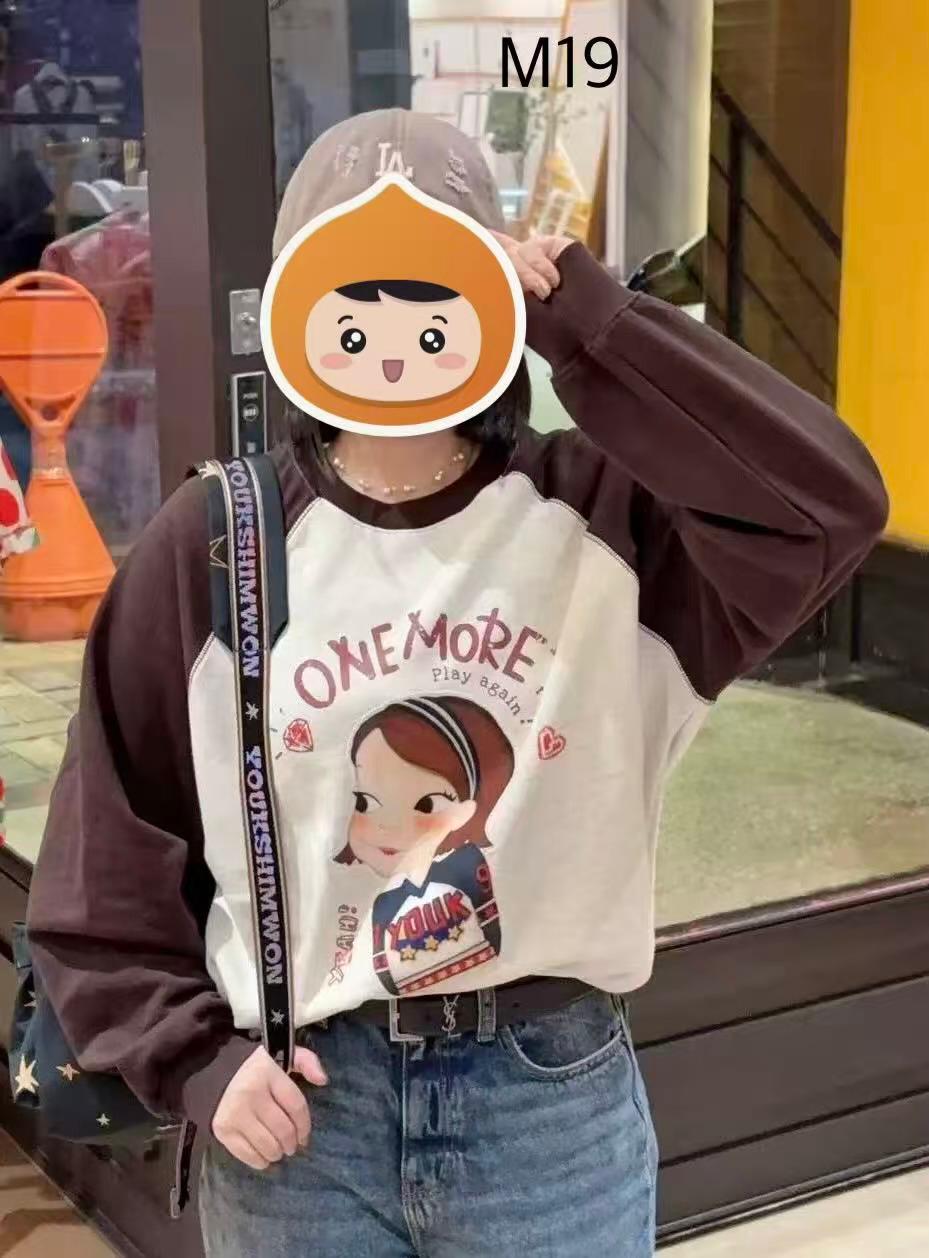 30/10截🌸‼️數量有限‼️售完即止‼️YOUKSHIMWON 陸心媛專門店/免稅店‼️YOUKSHIMWON 陸心媛10月半價款又嚟啦‼️ 最抵買系列🈹💕2025年最新款長袖衛衣💕M16-M21 | 預訂約3-4星期