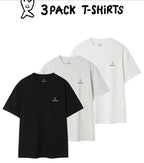 30/10截🌸韓國爆紅品牌🔥小火人🔥Wacky Willy 韓國專門店/免稅店 2025年新款 折扣優惠 男女同款 3件Tee套裝1套3件最抵著‼️$109/1件😱 | 預訂約3-4星期