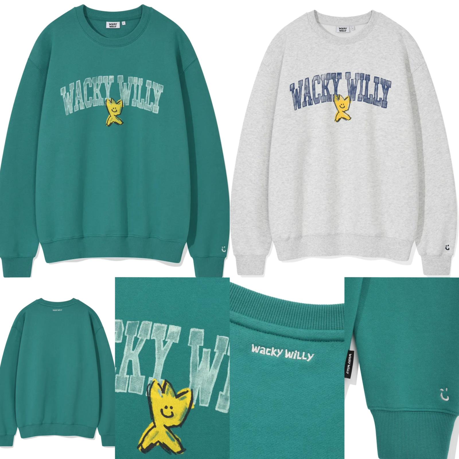 31/10截🌸❤️Wacky Willy Big Sale 40%-60%off❤️韓國爆紅品牌🔥小火人🔥Wacky Willy 韓國專門店/免稅店 長袖衛衣 男女同款😍 | 預訂約3-4星期