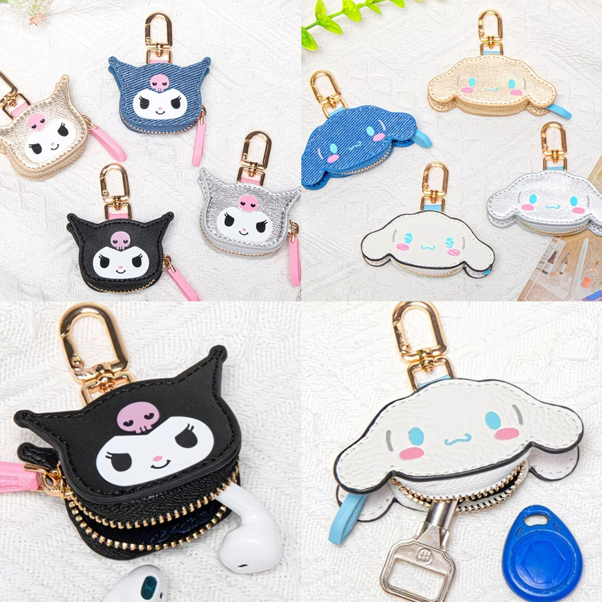 31/10截🌸🆕New arrivals✨韓國東大門自家品牌Paparazzi ❤️實物超靚❤️‼️爆單款式‼️10-11月Big Sale‼️店長推介熱賣款🆕Hello Kitty/ Kuromi /肉桂狗 包包掛件小包鑰匙扣 Made in Korea | 預訂約3-4星期(whatsapp圈款式)