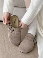 31/10截🌸👟韓國東大門自家品牌Naali Seoul 👟韓國🇰🇷 牛皮輕便韓國半拖鞋 | 預訂約3-4星期