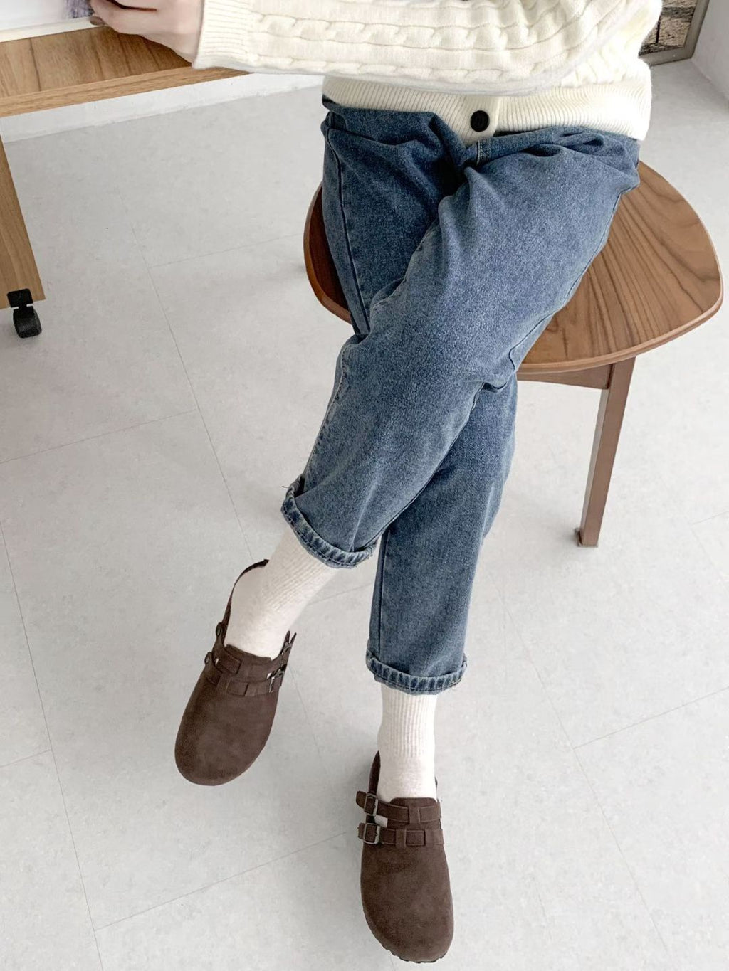 31/10截🌸👟韓國東大門自家品牌Naali Seoul 👟韓國🇰🇷 牛皮輕便韓國半拖鞋 | 預訂約3-4星期