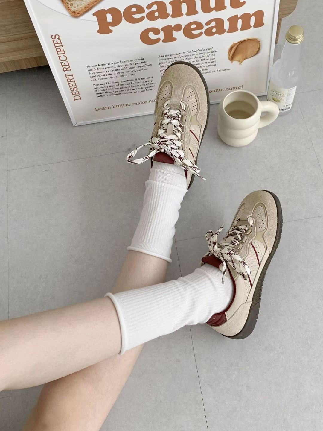 31/10截🌸👟韓國東大門自家品牌Naali Seoul 👟韓國🇰🇷牛皮輕便韓國鞋 18128 | 預訂約3-4星期