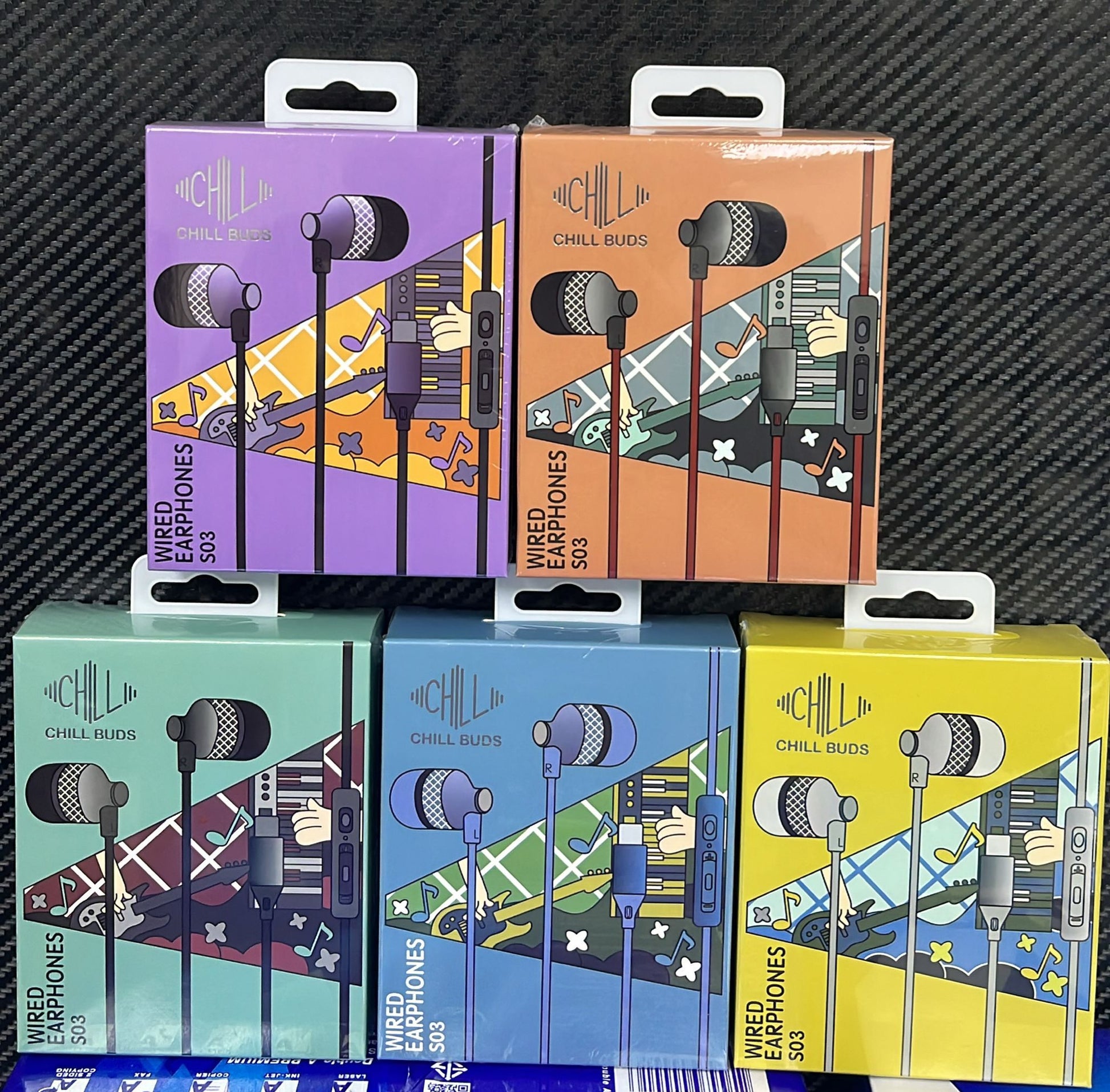 31/10截🌸Chillbuds S03有線帶咪耳機 最新IP17 iOS +Android 兼容款 | 預訂約3-4星期