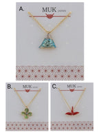 27/10截🌸🇯🇵日本直送✈️🟡日本製 2025 MUK日式幸運圖案頸鏈🟡 | 預訂約11月尾至12月初