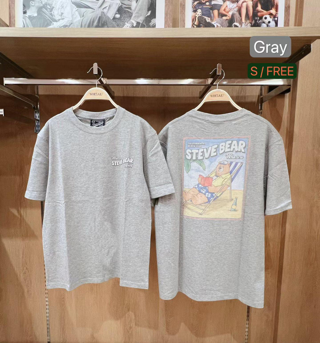 30/10截 售完即止🌸🈹韓國免稅店 出清特價🈹🈹數量有限 售完即止🈹🍊Who A U Hand-Drawn Steve T-shirt | 預訂約3-4星期