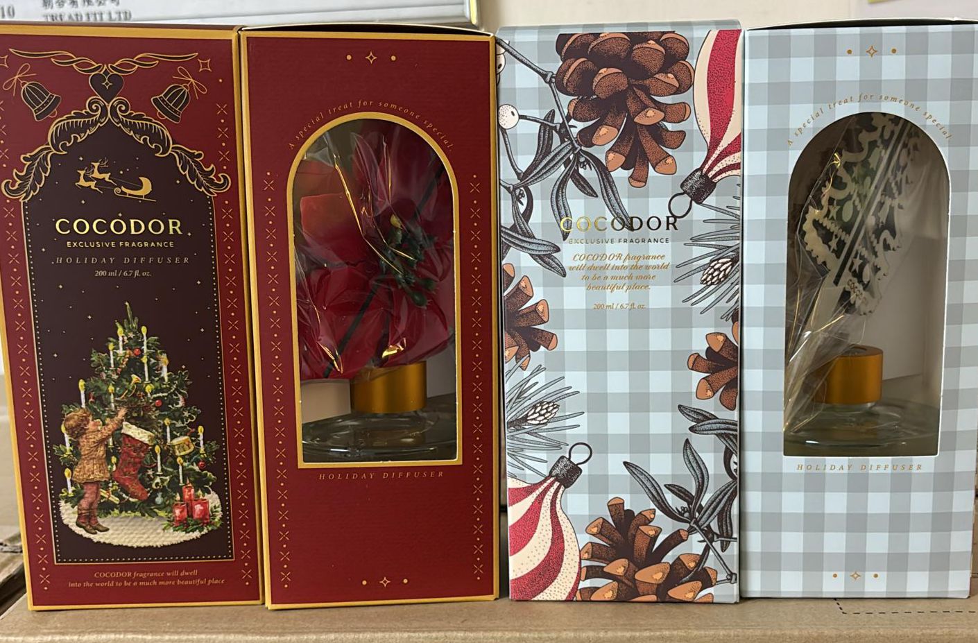 現貨🌸韓國 Cocod'or 聖誕限定節日擴香瓶 | 落單後約3-5個工作天寄出(現貨得一批🙏🏻‼️出晒就冇‼️)