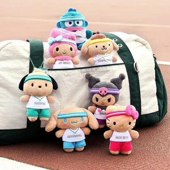 現貨🌸Sanrio x Olive Young ⚽️ 「Cutie Run」系列 💖 Oliveyoung x Sanrio Cutie Run Keyring 2.0 | 落單後約5-7個工作天寄出