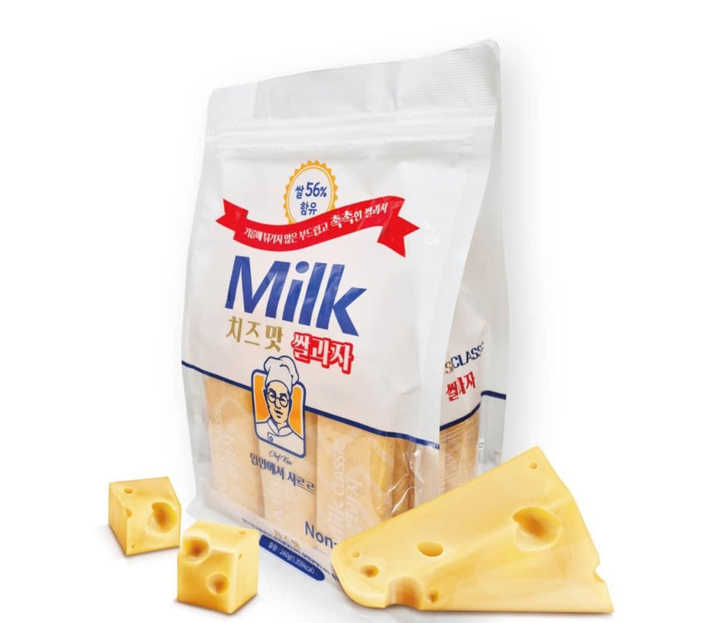現貨🌸韓國🇰🇷Milk CLASSIC 非油炸牛奶米餅 芝士味 | 落單後約3-5個工作天寄出