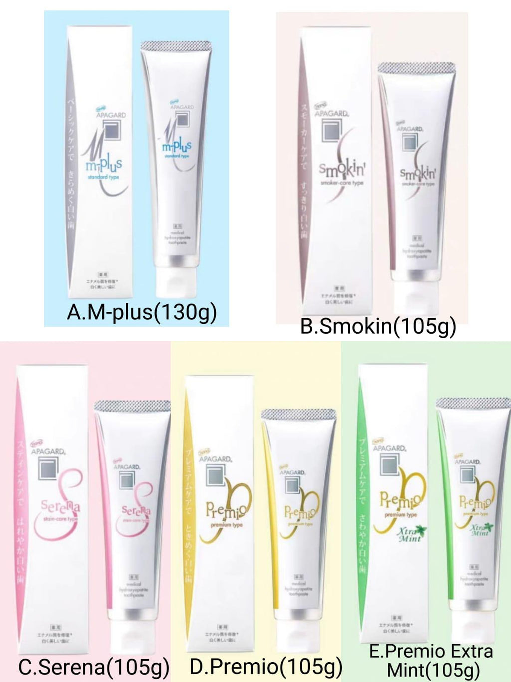 11月3日截🌸🇯🇵日本直送✈️日本貴婦牌子😂🟡日本製 APAGARD特效納米美白牙膏系列🟡 | 預訂約11月尾至12月初