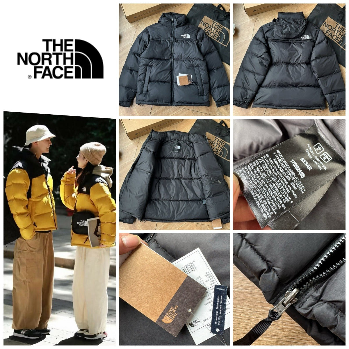 11月7日截🌸The North Face 經典拼色立領羽絨外套 | 預訂約12月中至尾