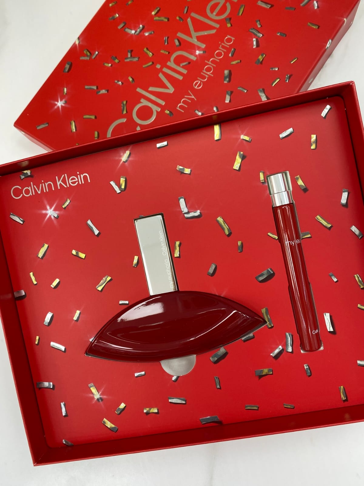 供應商現貨🌸免稅正品 CALVIN KLEIN MY EUPHORIA EAU DE PARFUM CK迷情誘惑女士淡香精 2件套(淡香精100ml+便攜裝10ml帶噴頭) | 預訂 逢星期一，三返倉執貨 其後約3-5個工作天寄出