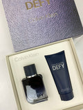 供應商現貨🌸免稅正品 Calvin Klein Defy Eau de Parfum CK肆意男淡香精 2件套(淡香精50ml+沐浴露100ml) | 預訂 逢星期一，三返倉執貨 其後約3-5個工作天寄出 娉婷貿易公司 Exquisite Beauty Trading Company
