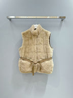 🌸Moncler Joui 人造毛皮泰迪熊羽絨背心 | 預訂約4-5星期