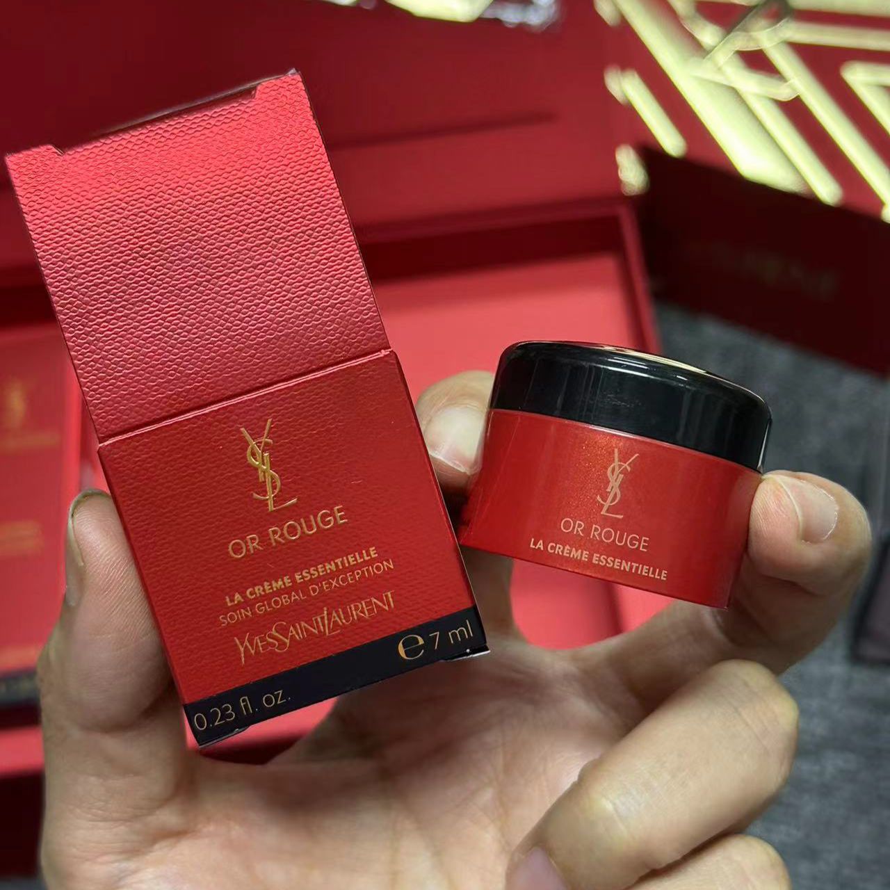 現貨🌸香港專櫃 YSL聖羅蘭藏金面霜7ML*6 | 落單後約3-5個工作天寄出