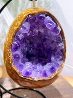 🌸紫晶洞 消磁小夜燈 | 預訂約2-3星期