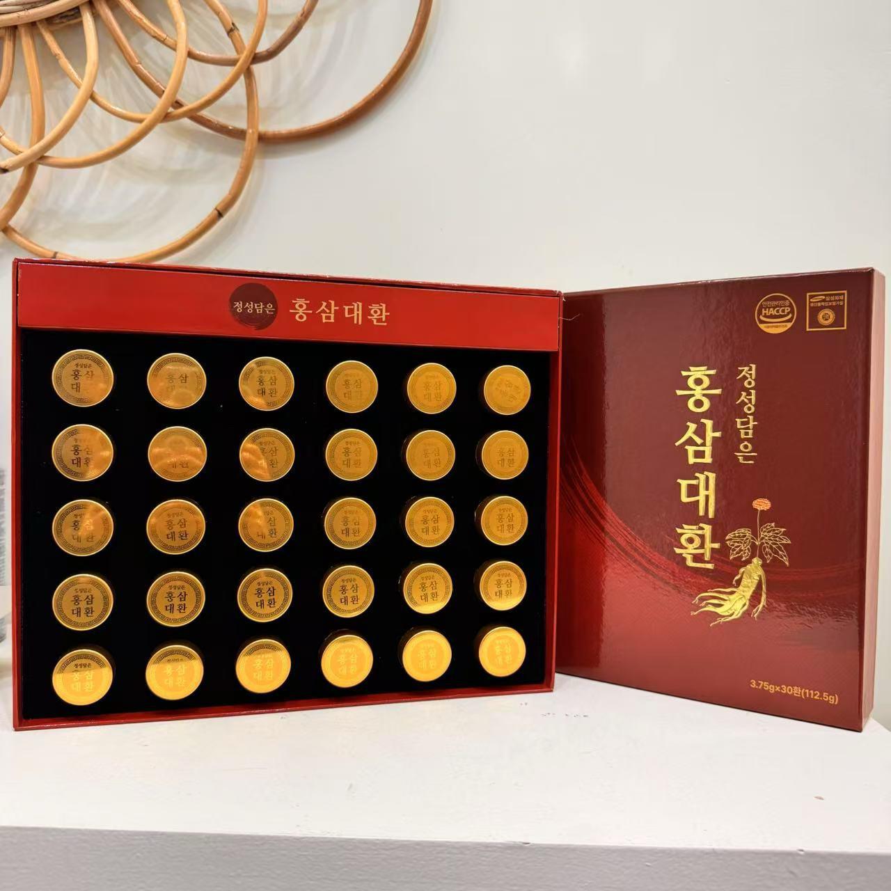 11月11日截🩷韓國🇰🇷直送金世亨紅參大丸3.75g*30ea | 預訂約1月初至中