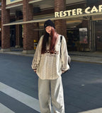 11月10日截🌸Adidas 復古提花羊毛針織冷衫 | 預訂約12月中至尾