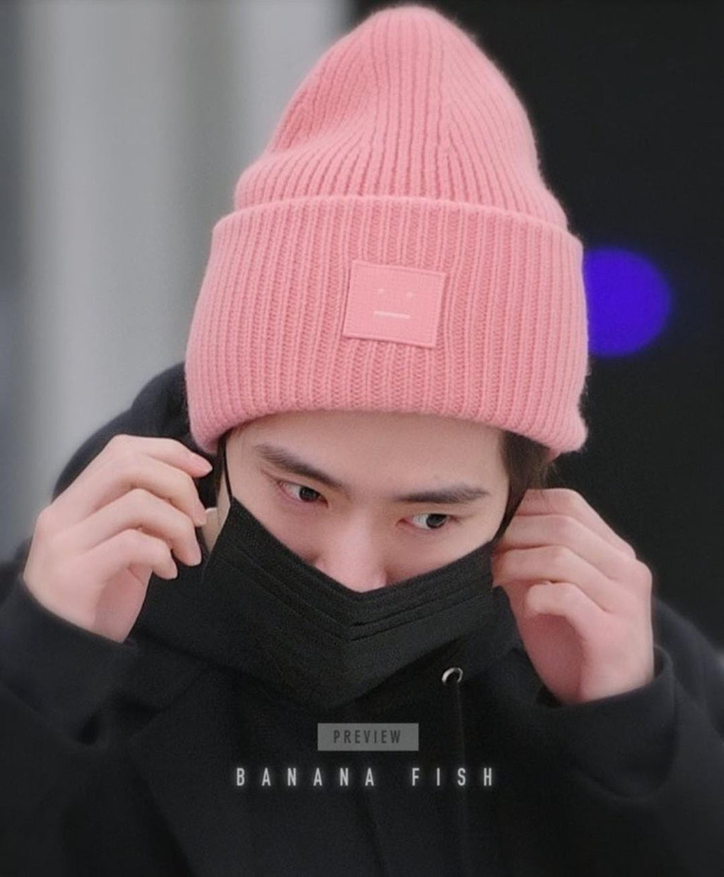 11月8日截🌸ACNE STUDIOS LARGE FACE LOGO BEANIE 方塊笑臉冷帽 | 預訂約12月初至中(自行備註款式)