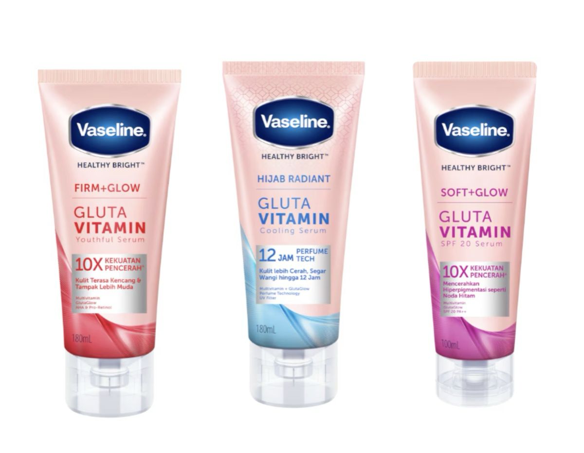 11月9日截🌸Vaseline 凡士林GLUTA VITAMIN身體精華液180ml | 預訂約11月尾至12月初