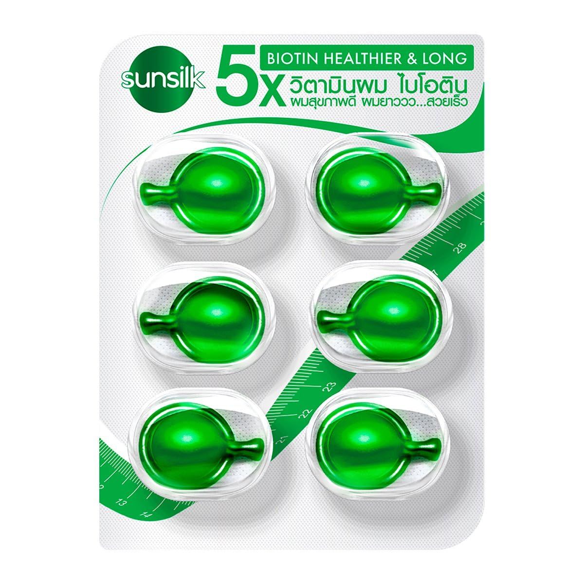 11月9日截🌸泰國Sunsilk滋潤修復護髮油膠囊 6粒裝 （1套 2排） | 預訂約11月尾至12月初