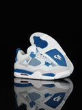 🌸Air Jordan AJ4 Retro# 白+藍 | 預訂約3-4星期(自行備註尺寸) 娉婷貿易公司 Exquisite Beauty Trading Company