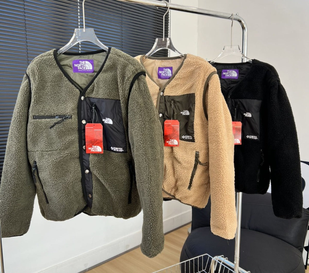 11月14日截🌸The North Face Purple Label 可拆袖搖粒絨外套 | 預訂約12月中至尾