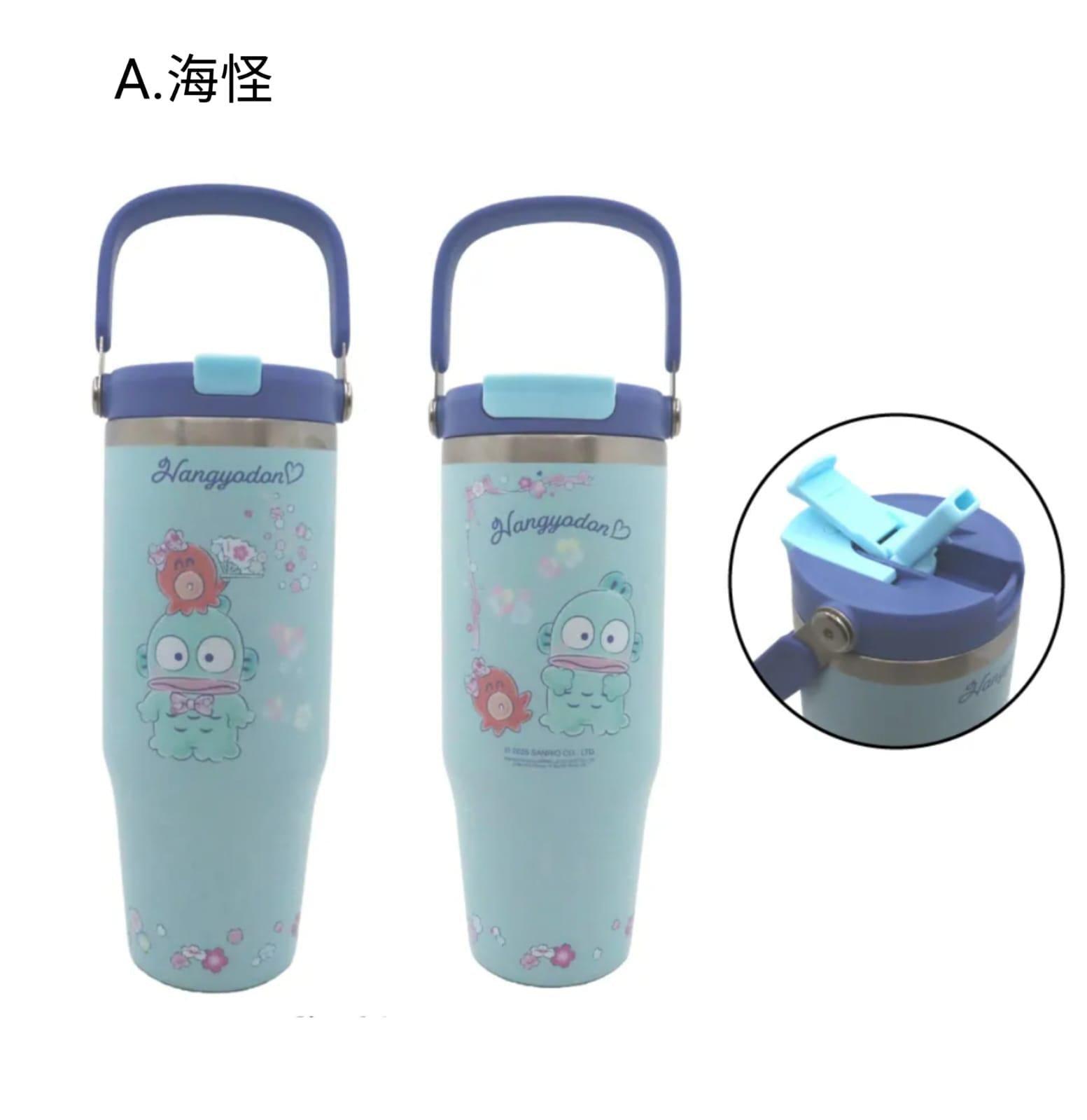 11月11日截🌸🌈Sanrio 💯% 正版授權‼️ 🟡Sanrio 900毫升不鏽鋼水杯🟡 | 預訂約12月初至中