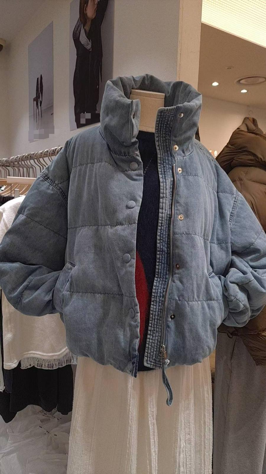 11月14日截🌸Jennie同款牛仔羽絨 | 預訂約4-5星期