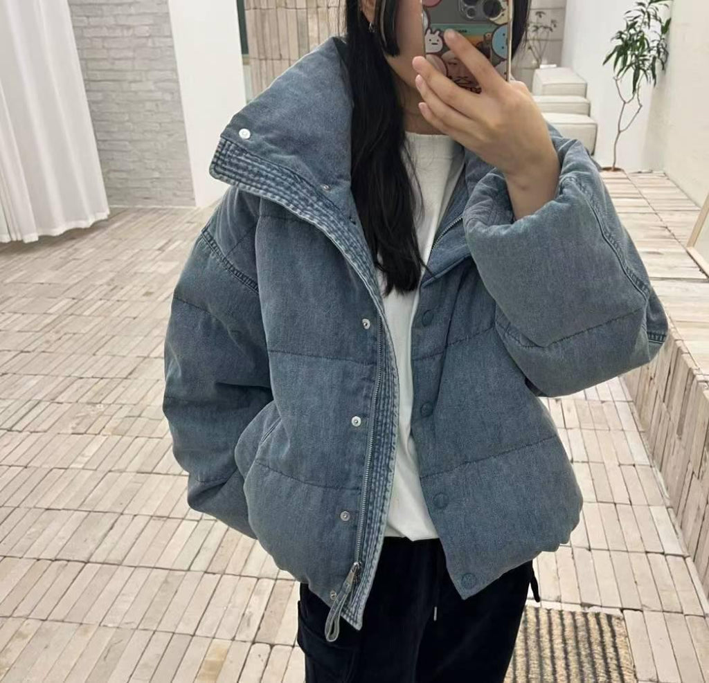 11月14日截🌸Jennie同款牛仔羽絨 | 預訂約4-5星期