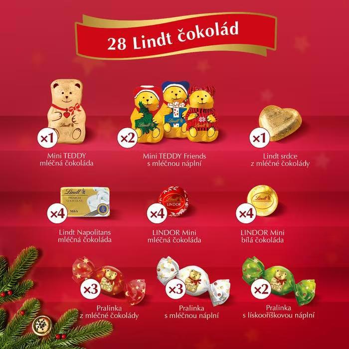 11月10日截🌸🇩🇪2025年德國Lindt TEDDY聖誕朱古力倒數日記 | 預訂約12月初至中