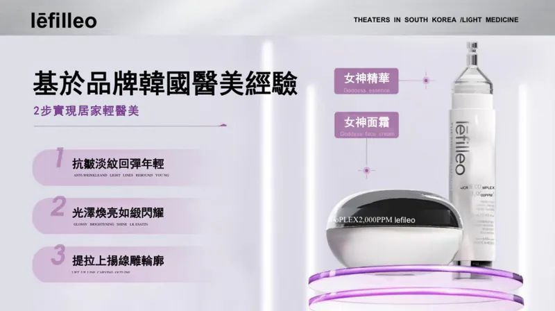 現貨🌸Lefilleo塗抹式女神套裝（女神針💉+女神面霜🧴） | 落單後約3-5個工作天寄出