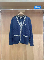 🌸韓國直送🍊Who.A.U🍊小熊刺繡 爆款🔥針織開衫 | 預訂約3-4星期