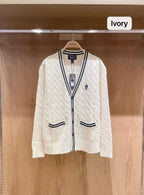 🌸韓國直送🍊Who.A.U🍊小熊刺繡 爆款🔥針織開衫 | 預訂約3-4星期