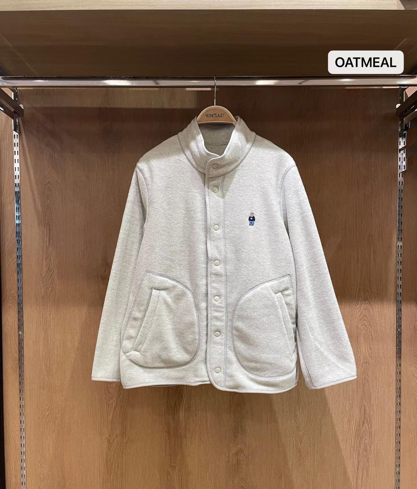 🌸韓國直送🍊Who.A.U🍊經典 小熊刺繡 外套 | 預訂約3-4星期