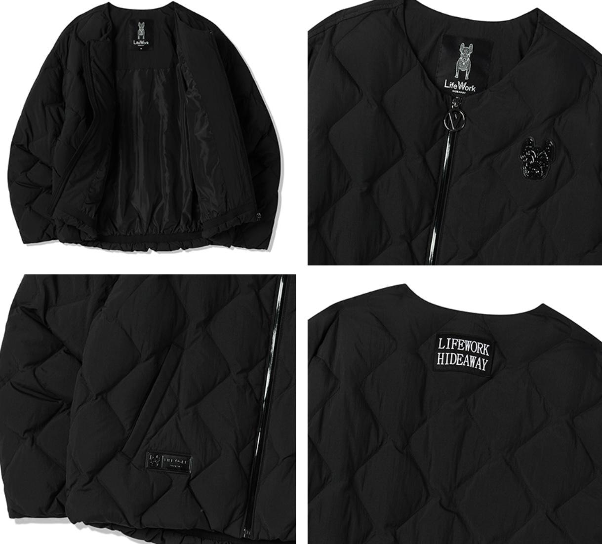 11月25日截🌸LIFEWORK又有型Cutting又特別😍🐶LIFEWORK韓國專門店/免稅店🐶2025年 秋冬新款 菱形絎縫輕薄羽絨 女裝 折扣優惠 NYLON 100% / DUCK DOWN (DOWN 80%, FEATHER 20%) 179000won ($1009)👉🏻🈹 | 預訂約3-4星期