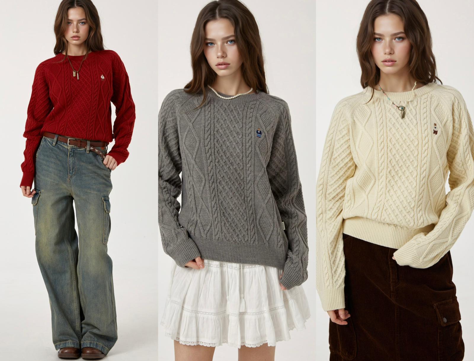 11月25日截🌸Who.A.U 羊毛針織係性價比最高又靚又抵😂🍊Who.A.U韓國專門店/免稅店🍊2025年最新款 折扣優惠 小熊🐻女款 羊毛針織上衣 | 預訂約3-4星期