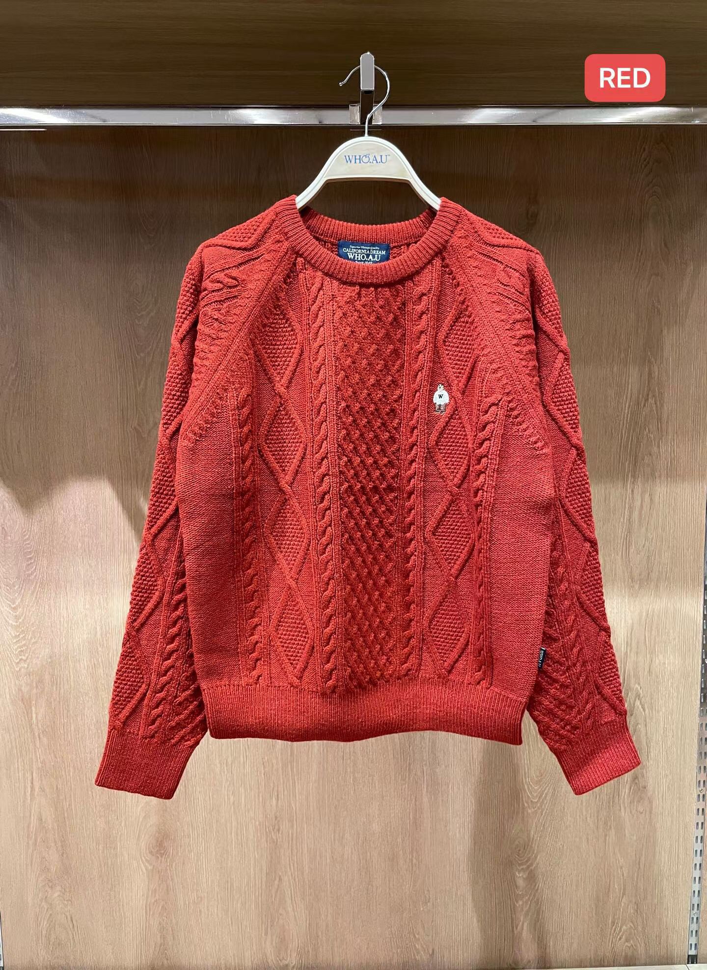 11月25日截🌸Who.A.U 羊毛針織係性價比最高又靚又抵😂🍊Who.A.U韓國專門店/免稅店🍊2025年最新款 折扣優惠 小熊🐻女款 羊毛針織上衣 | 預訂約3-4星期