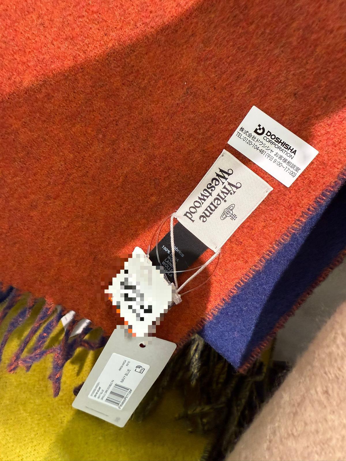 11月12日準時截單‼️‼️不設加單‼️‼️🌸🇯🇵日本直送🇯🇵 靚到咁呀《日本快閃只限2天》Vivienne Westwood 頸巾連線優惠 100%wool | 預訂約12月中至尾