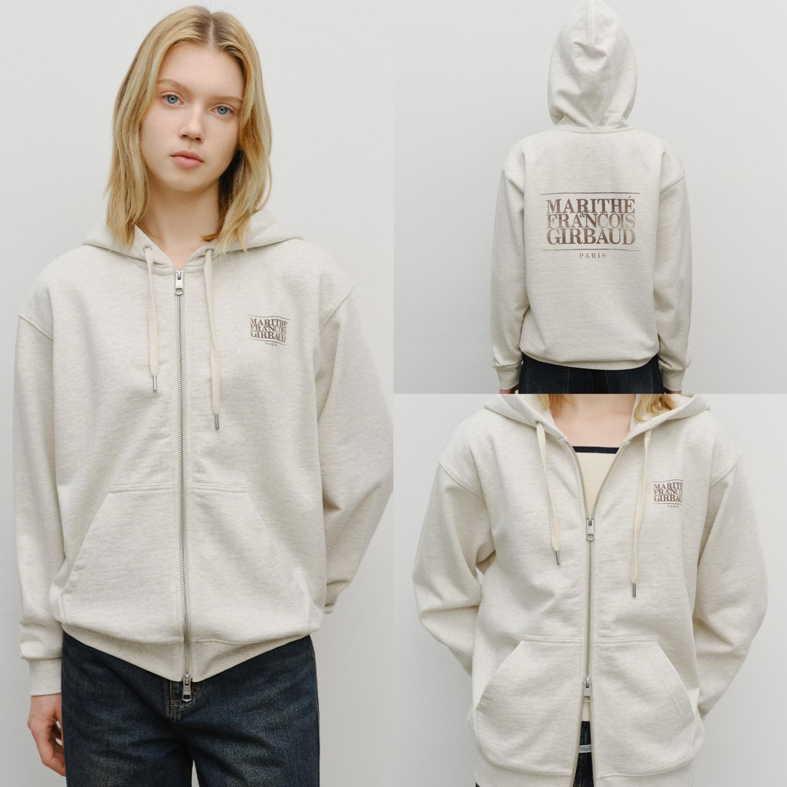 11月30日截🌸MARITHE FRANCOIS GIRBAUD 韓國專門店/免稅店 2025年秋冬CLASSIC LOGO HOODIE ZIPUP | 預訂約3-4星期