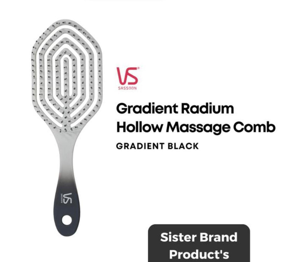 11月20日截🌸🟡VS 沙宣漸變鐳空按摩梳🟡 | 預訂約12月初至中