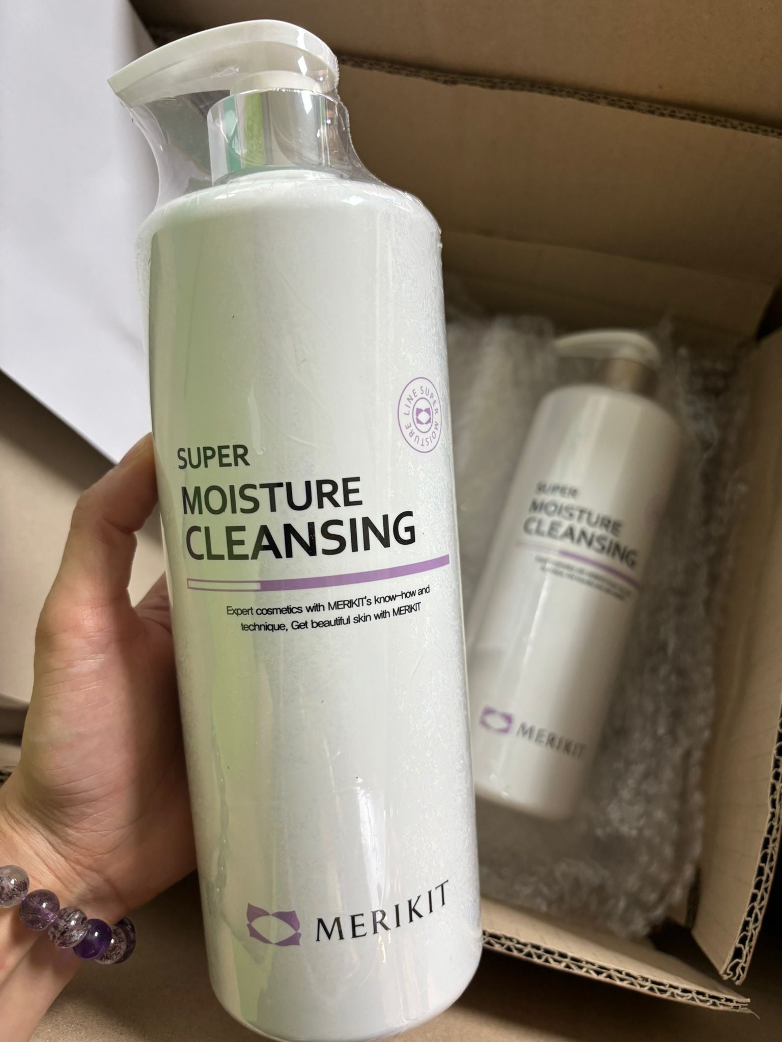 🌸Merikit超補水美肌洗面乳💓💓1000ml巨無霸裝🤩 # 韓國一線美容院 | 預訂約12月中至尾