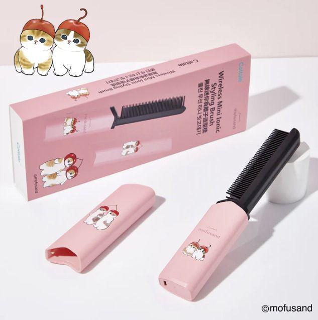 🌸Cattale Mofusand 無線迷你負離子直髮梳【香港行貨】 | 預訂約2-3星期