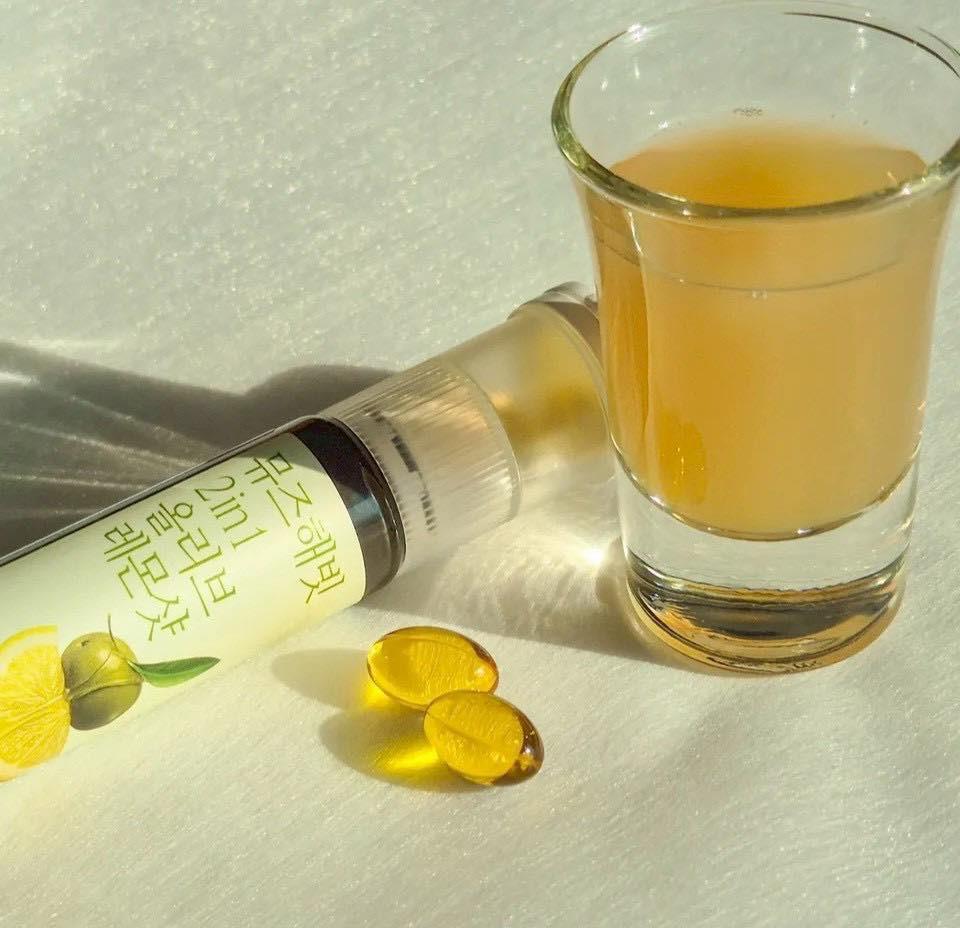 ❌2025年12月13日準時截單❌🌸韓國MUSE*HABIT 2-in-1 橄欖檸檬能量飲 | 預訂約1月尾至2月初【🔹🔹🔹🔹注意⚠🔹🔹🔹🔹⭕國際物流貨期或因受船運/不明朗因素而導致到貨有所延誤，貨期預計 貨到日期只供參考🙏🏼 有早有遲，下單前請留意⚠️】