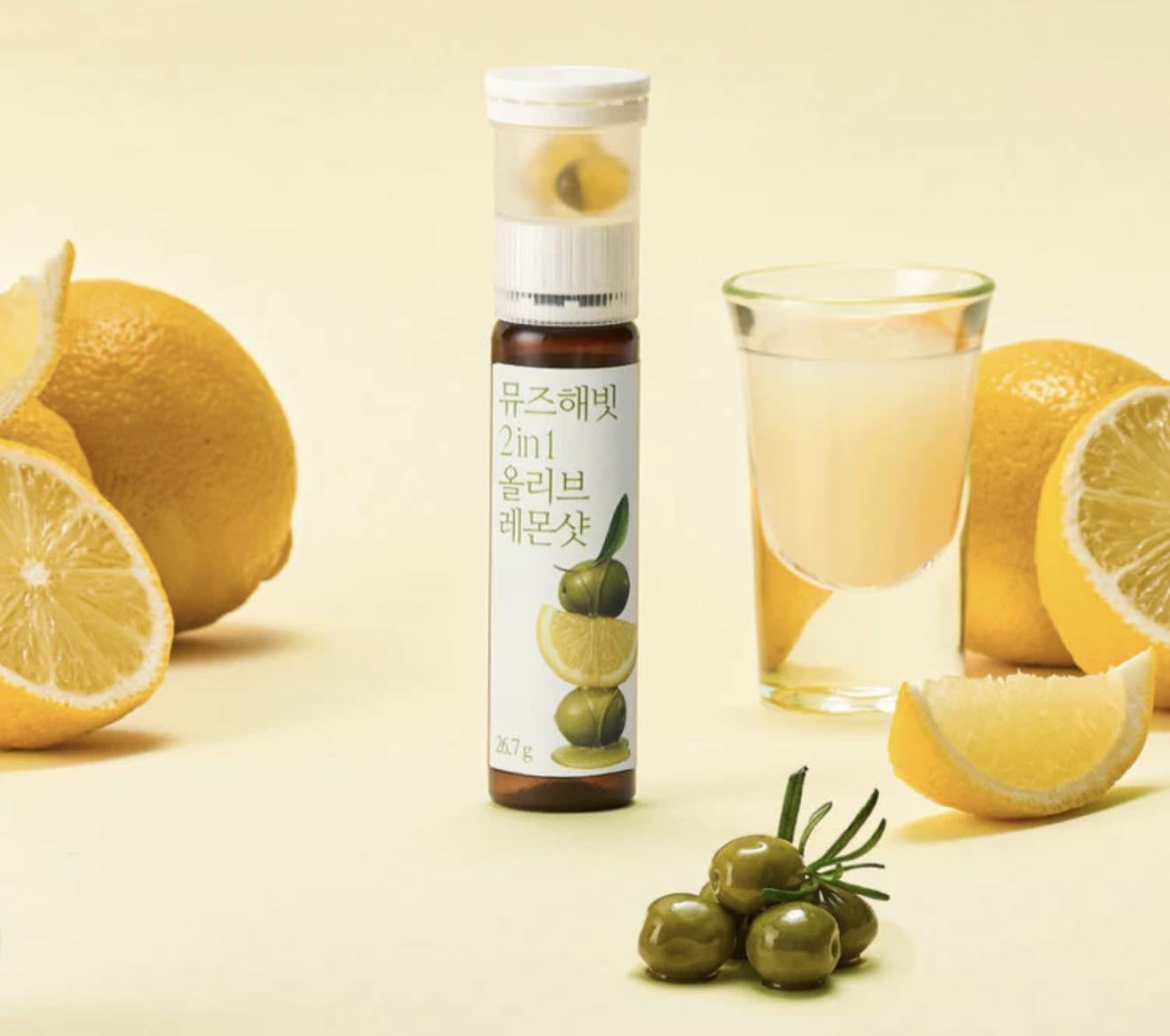 ❌2025年12月13日準時截單❌🌸韓國MUSE*HABIT 2-in-1 橄欖檸檬能量飲 | 預訂約1月尾至2月初【🔹🔹🔹🔹注意⚠🔹🔹🔹🔹⭕國際物流貨期或因受船運/不明朗因素而導致到貨有所延誤，貨期預計 貨到日期只供參考🙏🏼 有早有遲，下單前請留意⚠️】