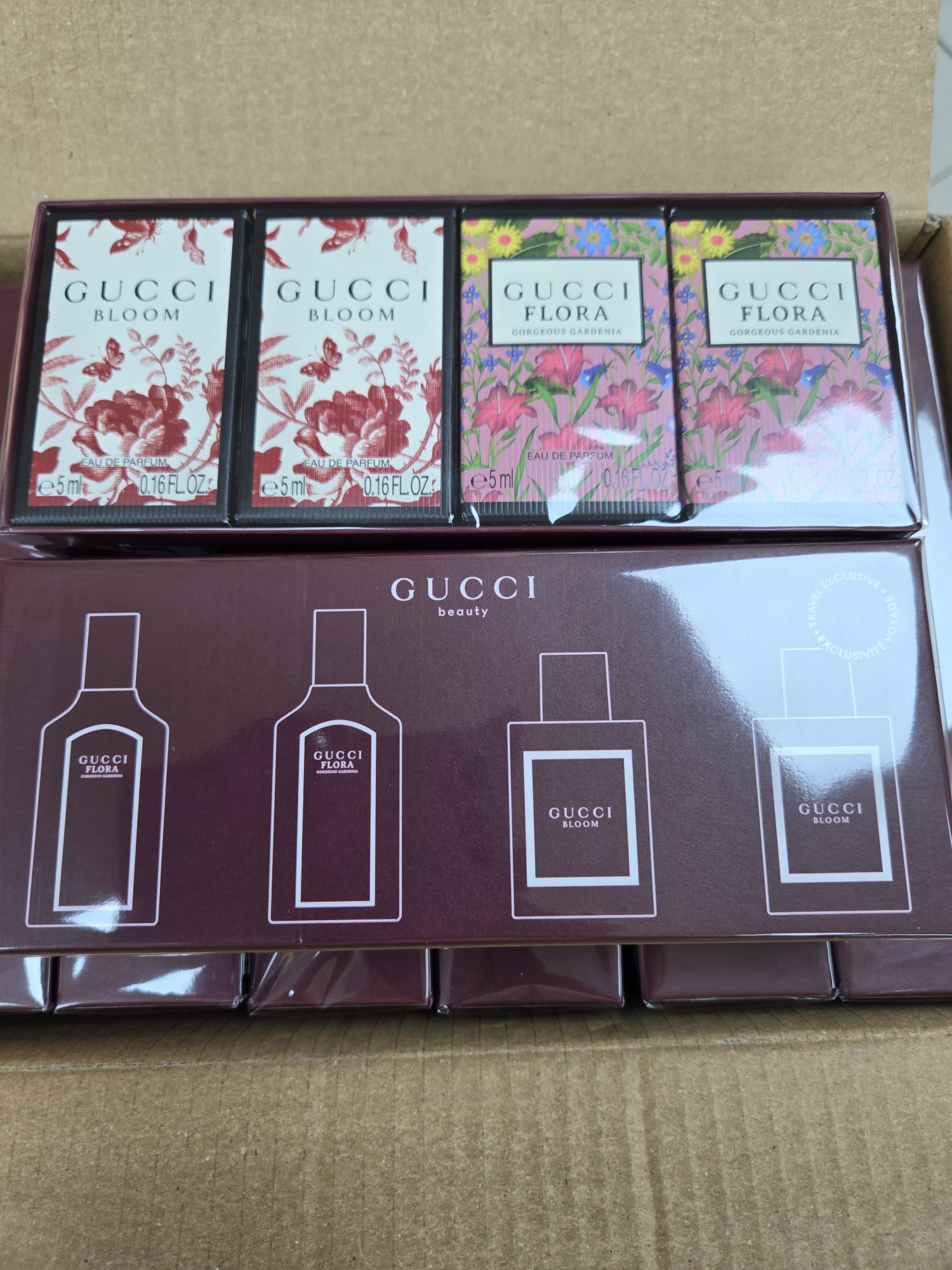 數量有限‼️售完即止🌸免稅正品 Gucci 古馳花悅綻放濃香水5mLx2 綺夢桅花5mlx2新版| 預訂約2-3星期