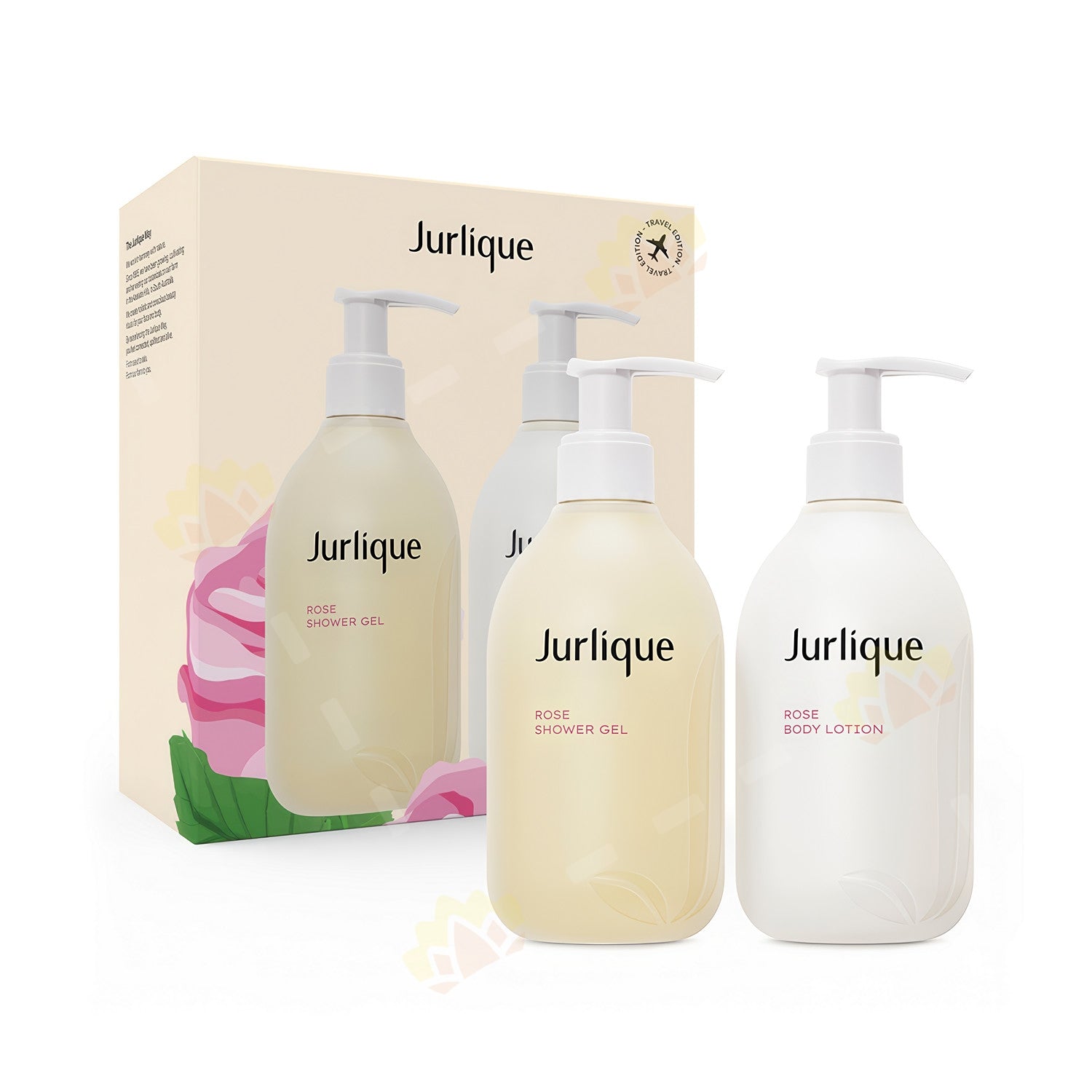 🌸✨✨✨💨快閃預訂💨✨✨✨免稅正品 Jurlique 玫瑰淋浴露300ml+身體乳300ml套裝 | 預訂約2-3星期