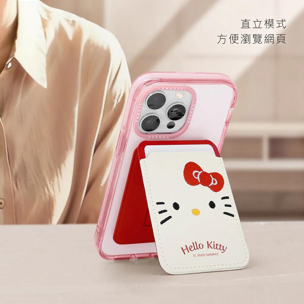 2025年12月16日截🌸🟡永橙 Sanrio 磁吸皮革支架卡包🟡 | 預訂約1月初至中