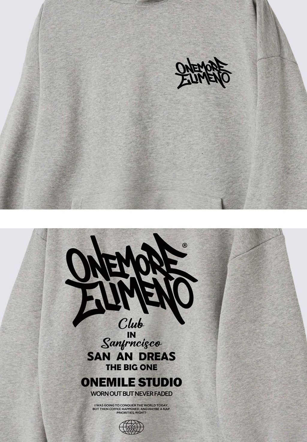 2025年12月30日截🌸‼️突發‼️限時買一送一‼️ 韓國潮牌 EL1M6NO 韓國專門店/免稅店 新款長袖衛衣 Best Sellers💕 原價109000won ($629)🈹平時係$3xx/1件而家係$199.5/1件好抵買呀❤️(自行備註顏色及尺寸) | 預訂約3-4星期